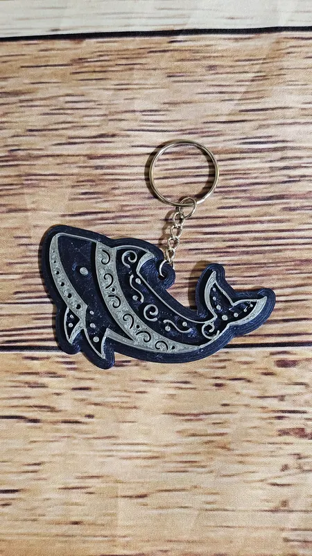 Custom Keychain - Personalized 3D printed keychain